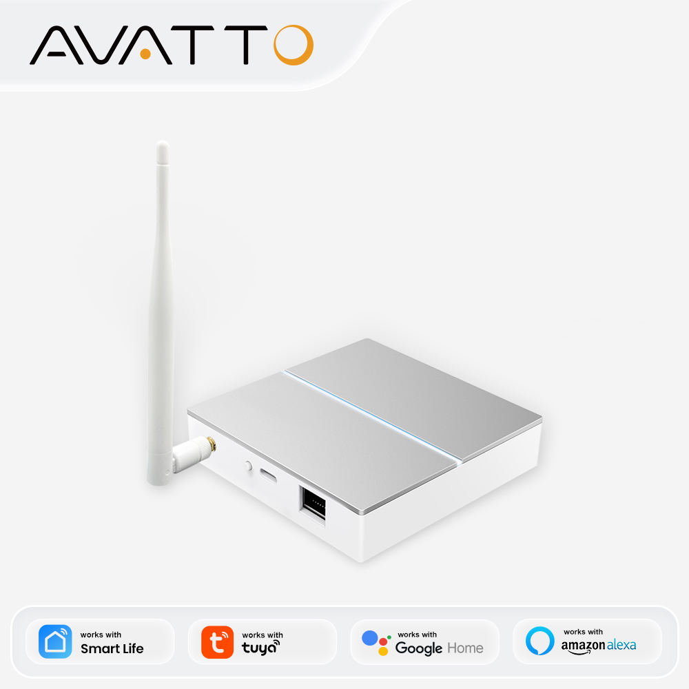 Home Automation Technology - AVATTO Tuya ZigBee Gateway dengan Antena