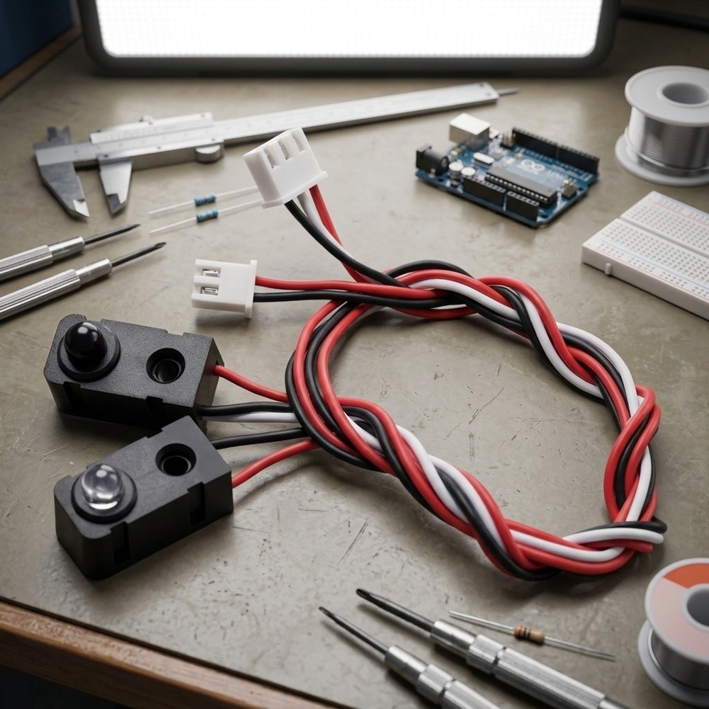 Home Automation Systems Diy - 4 Pasang Kit Sensor Sinar Inframerah,