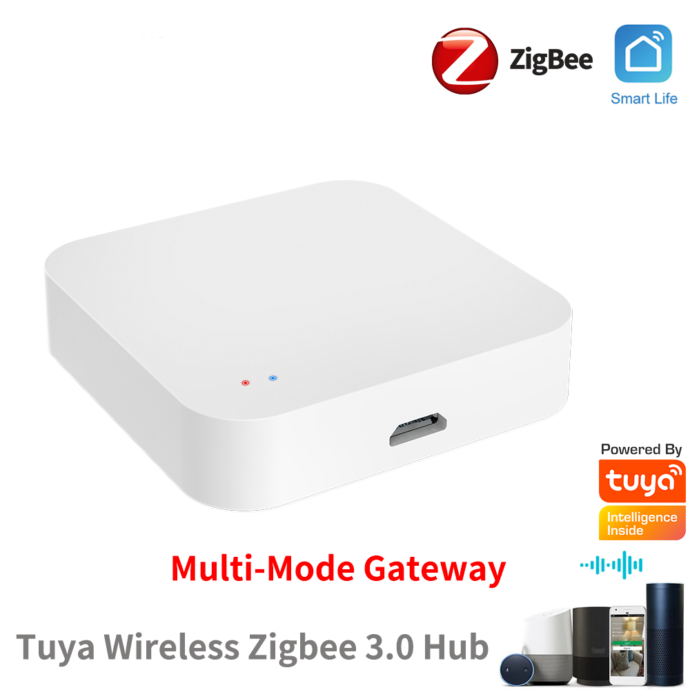 Home Automation Tutorial - Zigbee Tuya Hub Gateway nirkabel untuk