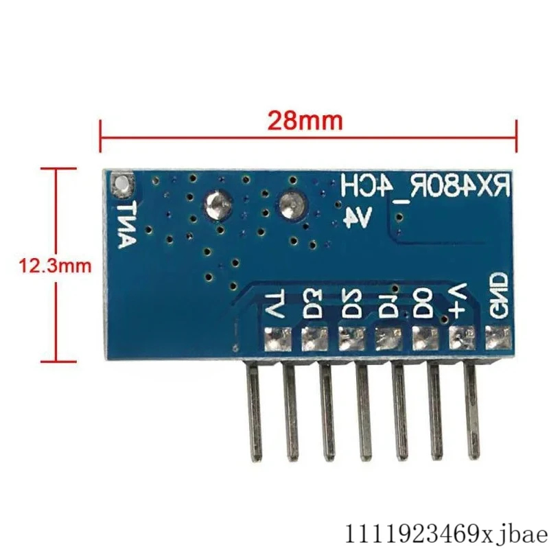 Modul RF Nirkabel 433Mhz Pener - 433Mhz Receiver Module ulasan dan harga