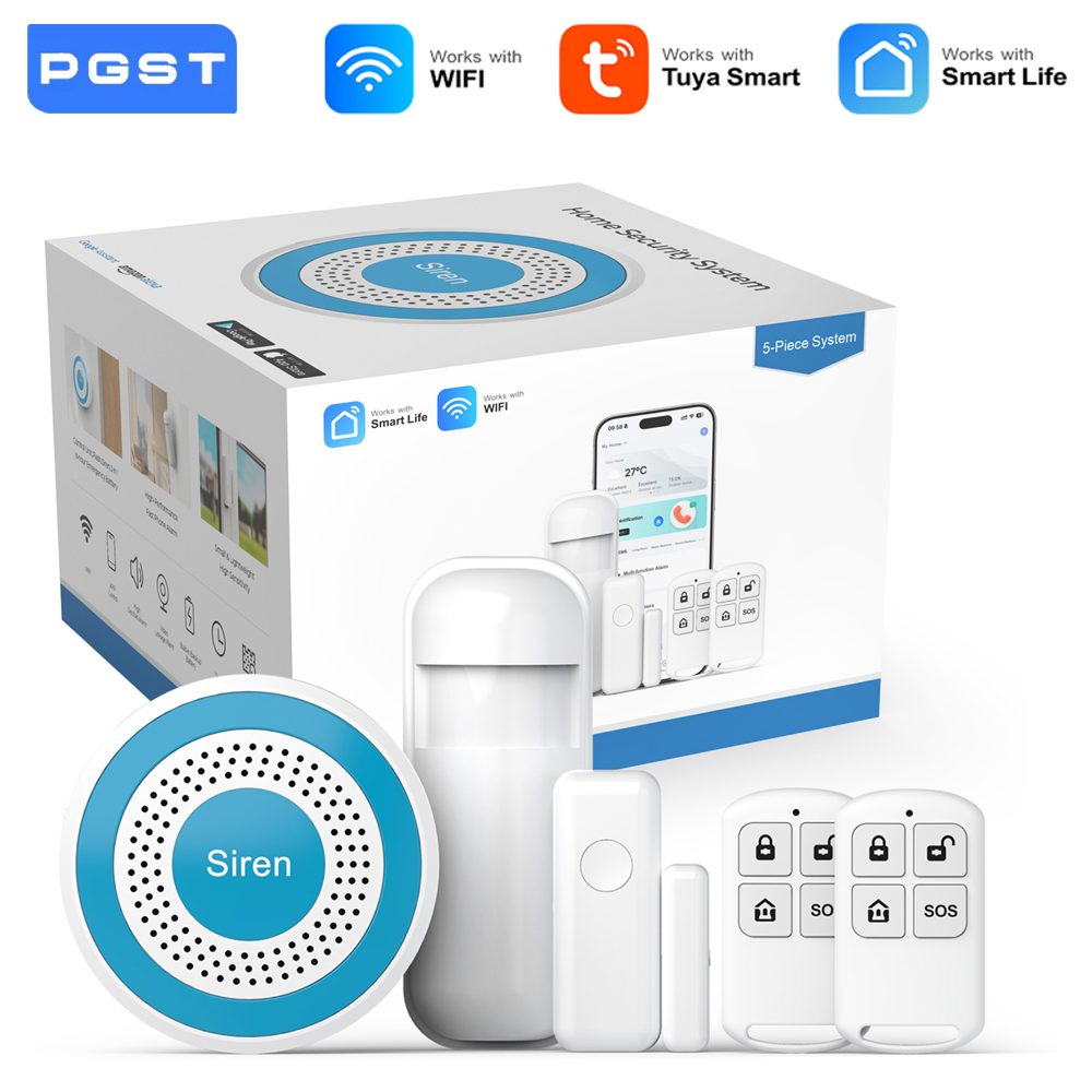 PGST WiFi Smart Life Alarm Sis - Home Automation Tutorial ulasan dan harga
