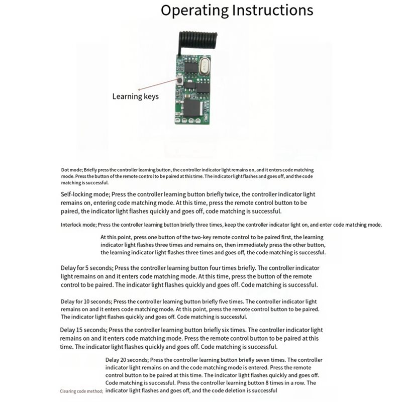 Hot-For RF Switch Controller+  - 433Mhz Receiver Module ulasan dan harga