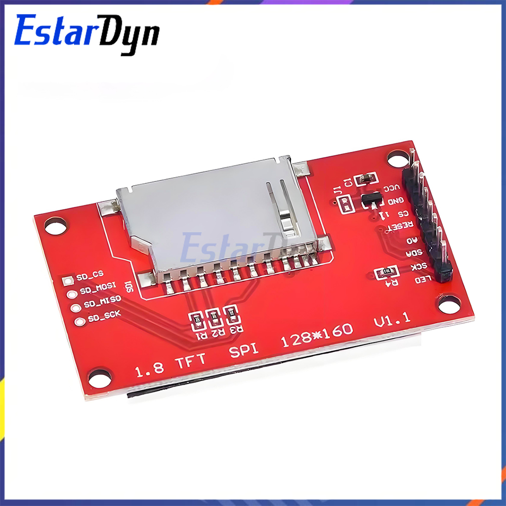 Layar LCD TFT ST7735S 1,8 inci - Home Automation Raspberry Pi ulasan dan harga