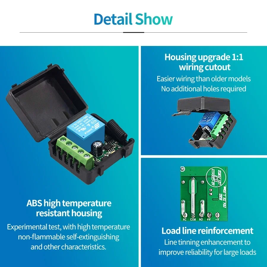 RF433MHz Aksesori Kontrol Bang - 433Mhz Receiver Module ulasan dan harga