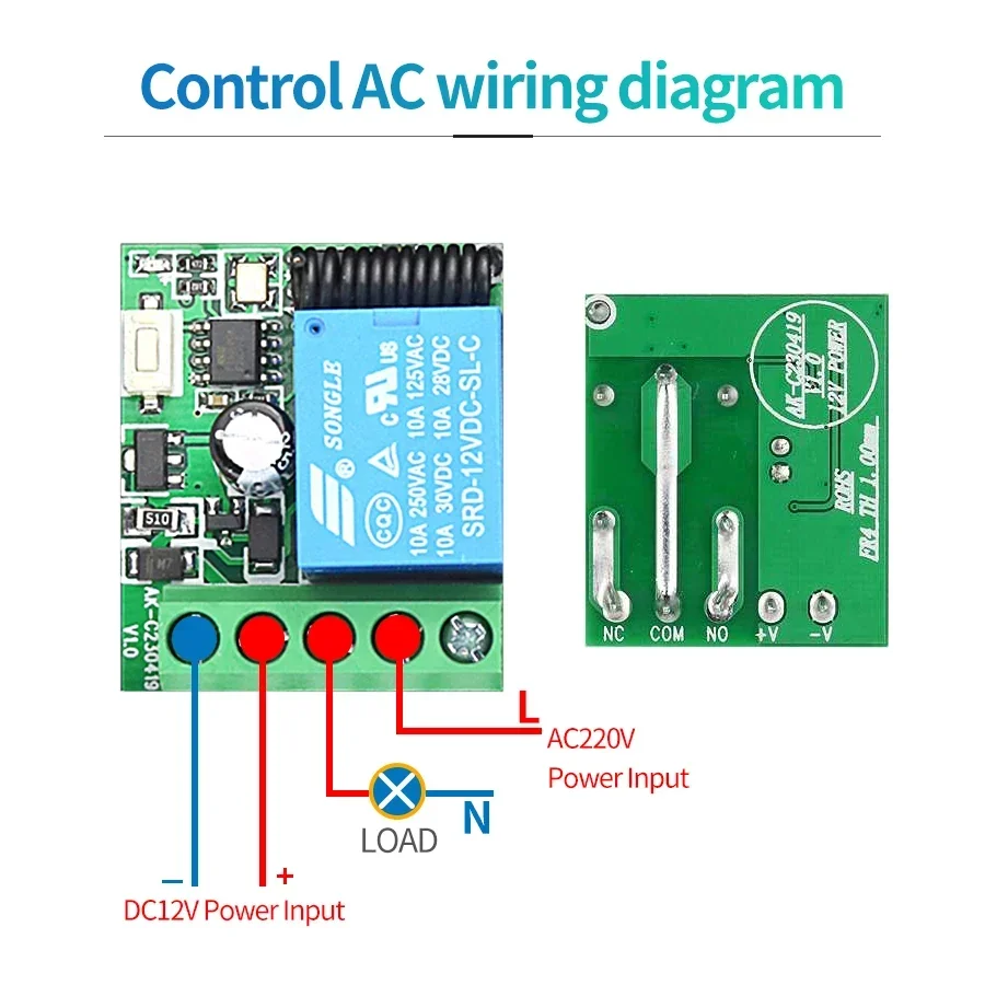 RF433MHz Aksesori Kontrol Bang - 433Mhz Receiver Module ulasan dan harga