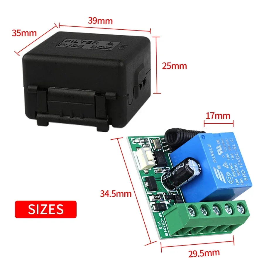 RF433MHz Aksesori Kontrol Bang - 433Mhz Receiver Module ulasan dan harga