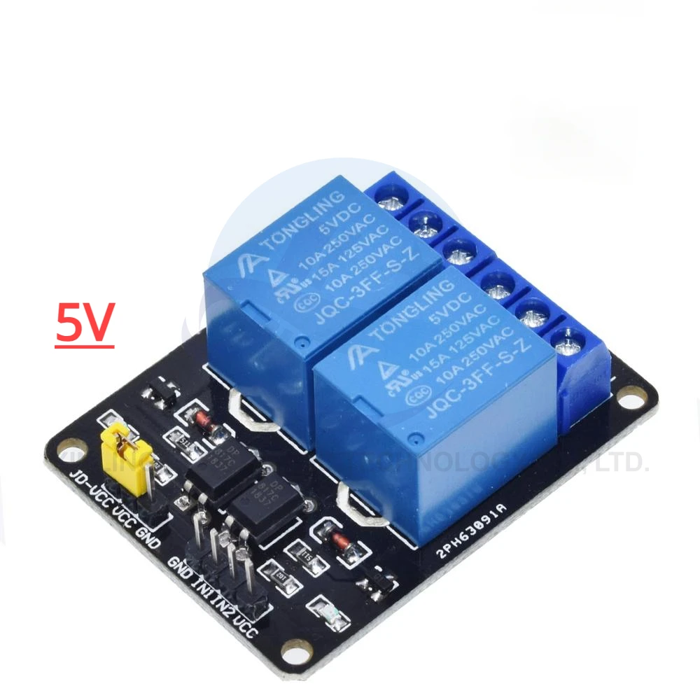 Modul Relai 5/12V 1/2/4/6/8 Sa - Home Automation Arduino ulasan dan harga