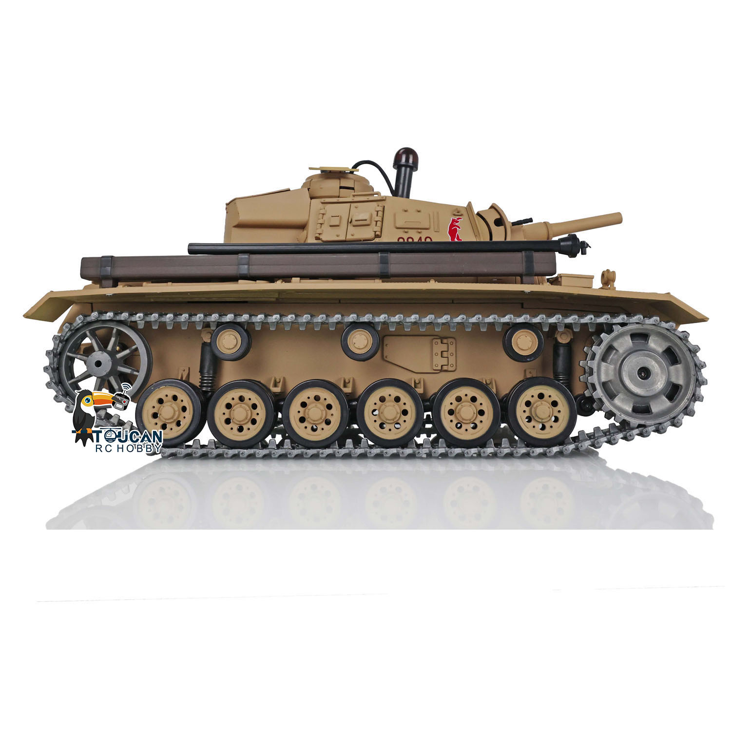 1/16 HENG LONG 7.0 Panzer III  - Home Automation Tutorial ulasan dan harga